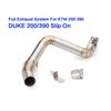 KTM DUKE125/200/390 Modified Motorcycle Exhaust Tailpipe