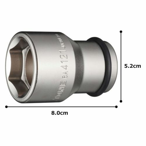 TONE Wheel Nut Combination Socket, 6A-4121, 19.0mm (3/4") Drive, 41mm X 21mm Width