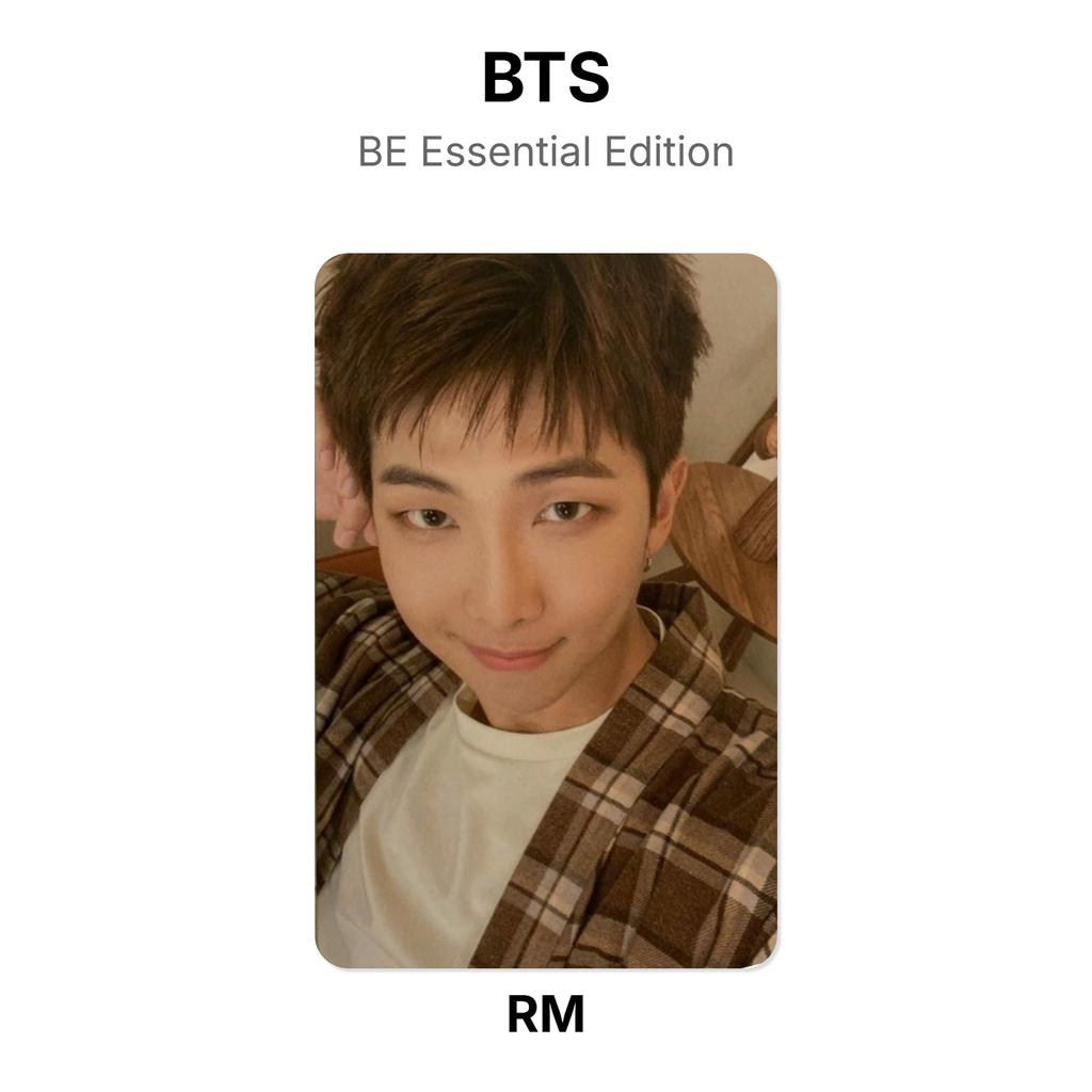 BTS BE Essential Edition Official Photocard