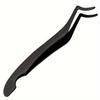 Multi-color Stainless Steel Eyelash Tweezers: New Style Round Head Safety Applicator Clamp