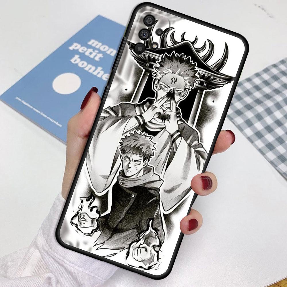 Case For Samsung Galaxy A52 A12 A51 A32 A21s A71 A53 A13 A32 A72 A31 A33 A22 A03 A41 Phone Cover Cute Jujutsu Kaisen