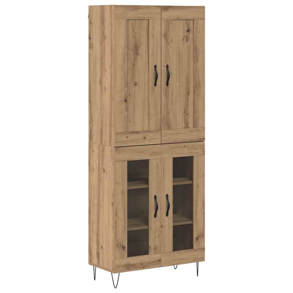 Highboard Artisan Oak 69.5 x 34 x 180 cm Particleboard