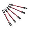 5PCS RC Motor Cable 2.54mm 2 Pin Dual Male Connector 030 050 180 Brushed Motor ESC Connection Cord