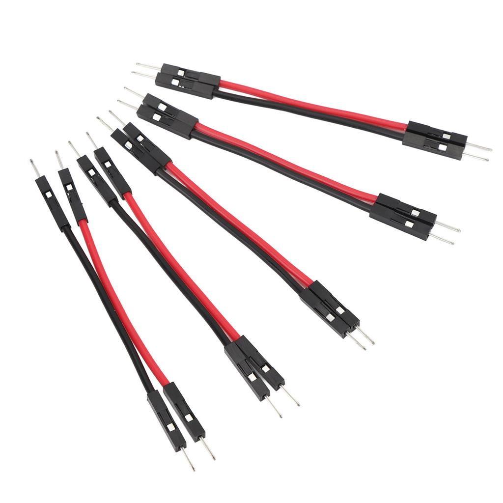 5PCS RC Motor Cable 2.54mm 2 Pin Dual Male Connector 030 050 180 Brushed Motor ESC Connection Cord