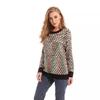 Women's 3D Pattern Sweater: Autumn/Winter European & American Style Casual Pullover, Round Neck Top