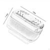 Hand Washing Bubble Storage Box, Soap Dish Holder with Lid, Lather Laundry