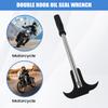 Seal Puller Double Hooks Installation Driver Oil Seal Removal Tool For Installation Shock Spring Motorcycle SUV Truck Vehicle