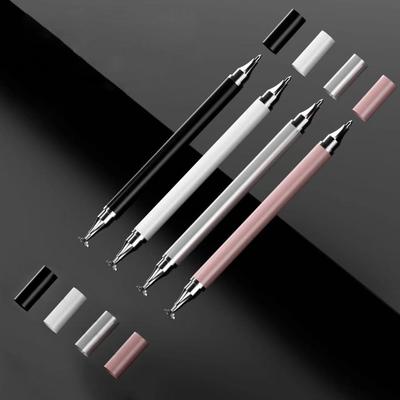 2 In 1 Dual-purpose Stylus PaintingOffice Retouching Mobile Phone Capacitive Pen Disc Silicone Tablet Pen Capacitive Pen