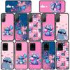 Phone Case for iPhone 17 16 15 Plus 16E Huawei P30 P20 Lite Redmi Note 14 12 11 13 Pro Max OPPO A60 A80 A40 A18 A38 Blue Lilo Comics Stitch Pink Cover