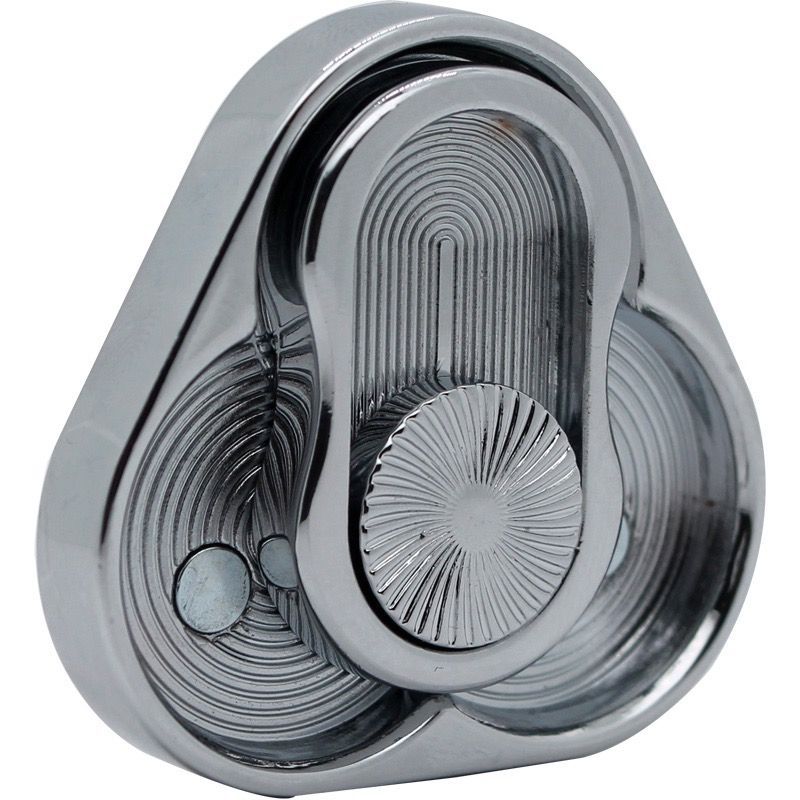 

Triple Pack Magnetic Push Cards Triangle Fingertip Spinner Metal Popping Sound Stimulating Game Foradult Stress Relief Toys