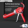Delixi Automatic Glass Glue Gun: Sixteen-Axis Caulking Tool with Soft Sealant, Glue Cut-Off, and Labor-Saving Features.