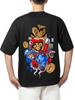 Super Mario Inspired T-Shirt - Retro Gamer Graphic Tee with Mario & Coins - Video Game Geek Shirt |- Unisex Gaming Gift Top