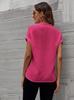 V-neck Short Sleeve Fashion Casual Shirt for Summer 2025