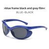 Fashion Cat Eye Glasses Men Women Pc Frame Uv400 Sun Protection For Travel And Parties