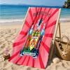 Barnsley Crest Design Beach Towel Microfiber Beach Towel, Lightweight and Quick-Dry, for Summer Travel, Swimming Pool Fan Birthday Gift