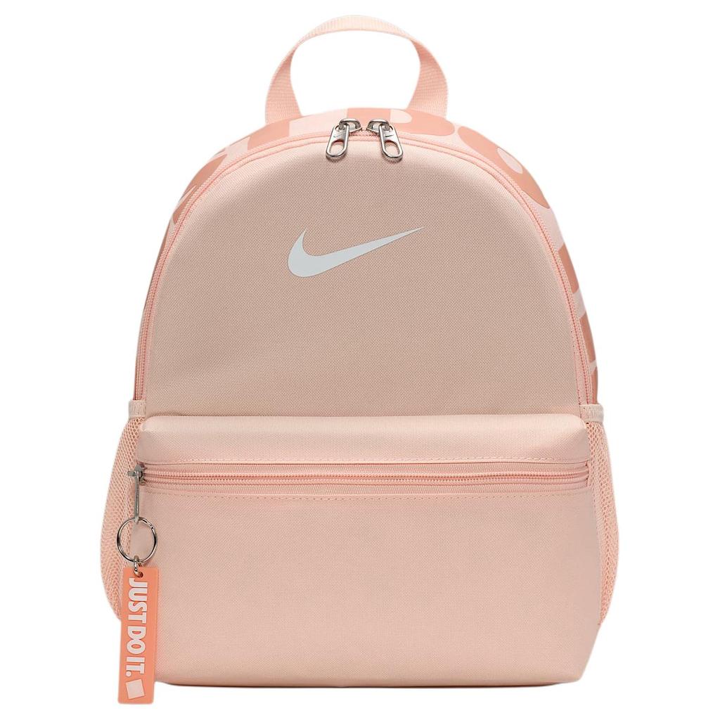 Nike Brasilia Fabric Backpack Regular Unisex Coral Red & Apricot & Pink & Mountain White Casual DR6091-664