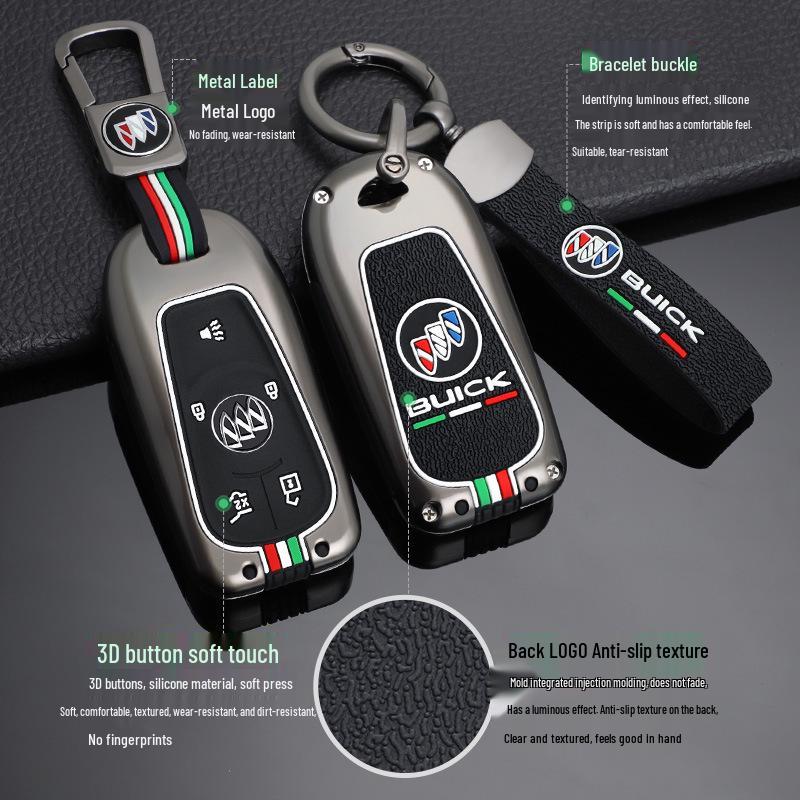 Buick Key Case for LaCrosse, GL8, Regal, Verano, Encore GX, Envision Pro, Excelle 6