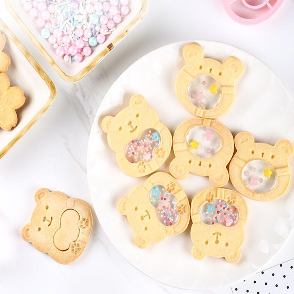 Baking Tool Biscuit Mold Kitchen Supplies Bear Cookie Mould New Bear Shape Dies