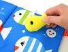 Gakken Cloth Picture Striped Circles Q750398 Book (Ages 0+)