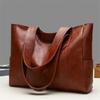 Women Bag Korean Styles Armpit Bag Large Capacity Shoulder Bag Casual Handbag Casual Shopping Bag for Everyday  Light Brown
