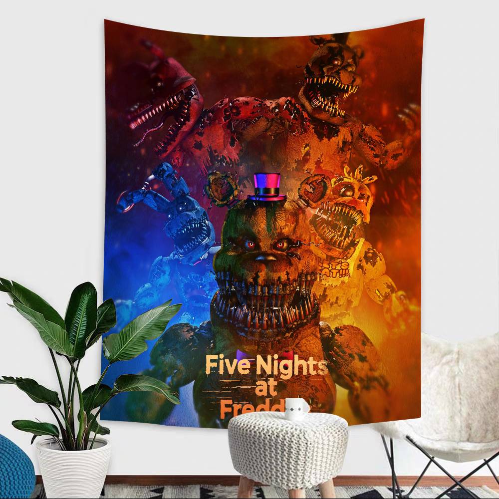 Fnaf FivenightsAtFreddys Sfondo Felice Vinile Festa Donne Decorazioni Tavola Banner per Servizio Fotografico