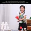 Children Throw and Catching  s Game Toy Plastic Kids Sports Interactive Toys Red