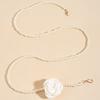 Elegant Simulated Pearl And Rose Decoration Women Casual Waist Chain Daily For