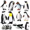 Emperor Penguin Marine Animal Model Toy Set for Kids