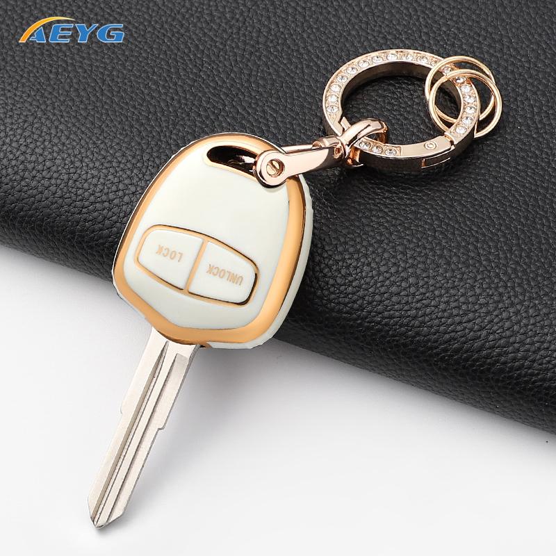 Soft Tpu Car Key Case Cover Shell For Mitsubishi Asx Mirage Montero Shogun L200 Colt Outlander Pajero Lancer Ex Auto Accessories