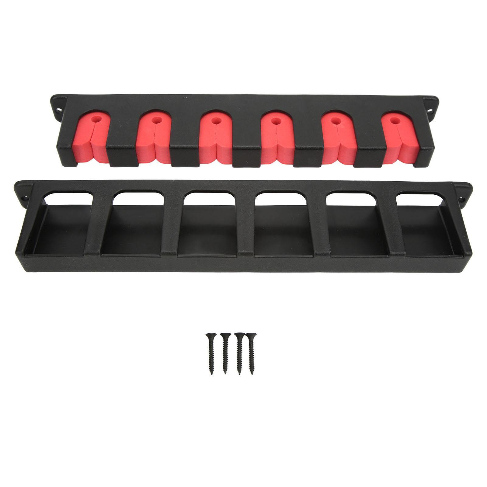 2 шт. Настенный держатель для удочек Порядок Экономия места Защита от царапин Горизонтальный держатель для удочек для дома