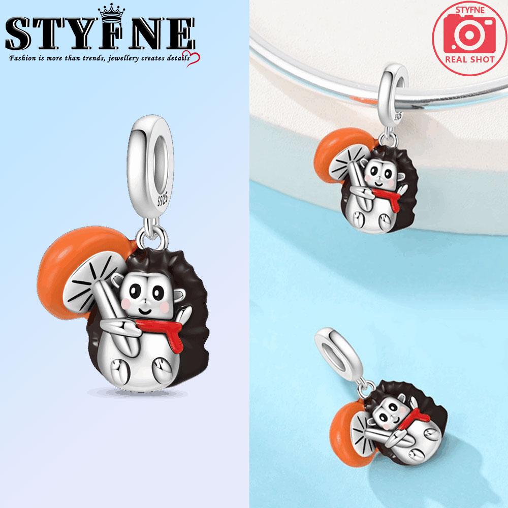 New Original 100% Copper Autumn Beaded Rose Romantic Wedding Charms Fit Women'S Bracelet Diy Jewelry Making