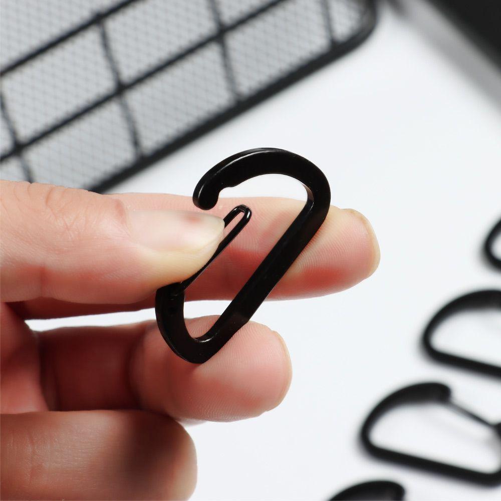 1/4/8pcs Aluminum Alloy Outdoor Packback Buckles Water Bottle Hooks Snap Clip Keychain D Carabiner