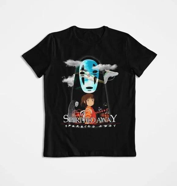 Anime Graphic T-Shirt, Graphic Tee - Spirited Away 3XL