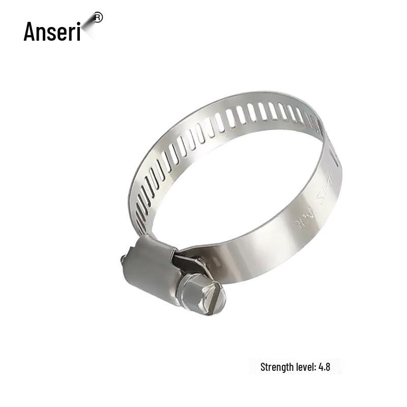 Anserui 304 Stainless Steel American Hose Clamps, 21-38mm