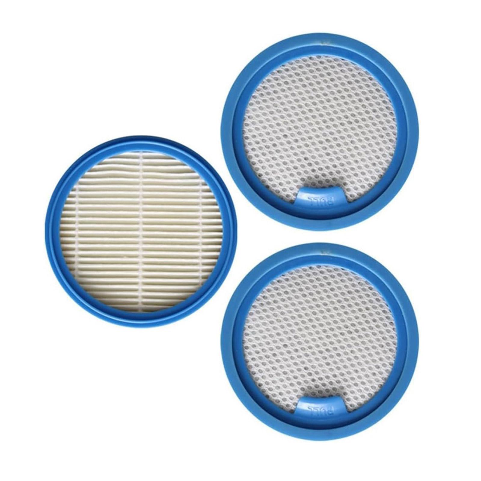 

3 шт. Высокоэффективные фильтры Фильтры для пылесоса Сменный фильтр Пластиковая текстура Запасная часть Подходит для пылесоса