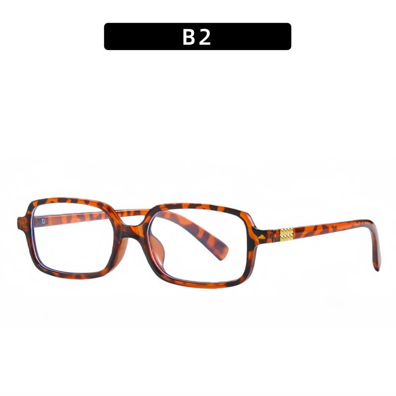 Modne małe kwadratowe okulary przeciwsłoneczne w stylu europejsko-amerykańskim - Unisex Street Style z wysokiej klasy wykończeniem
