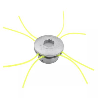 Grass Trimmer Head Universal Lawn Mower Brush Cutter Aluminum Cutting Line J