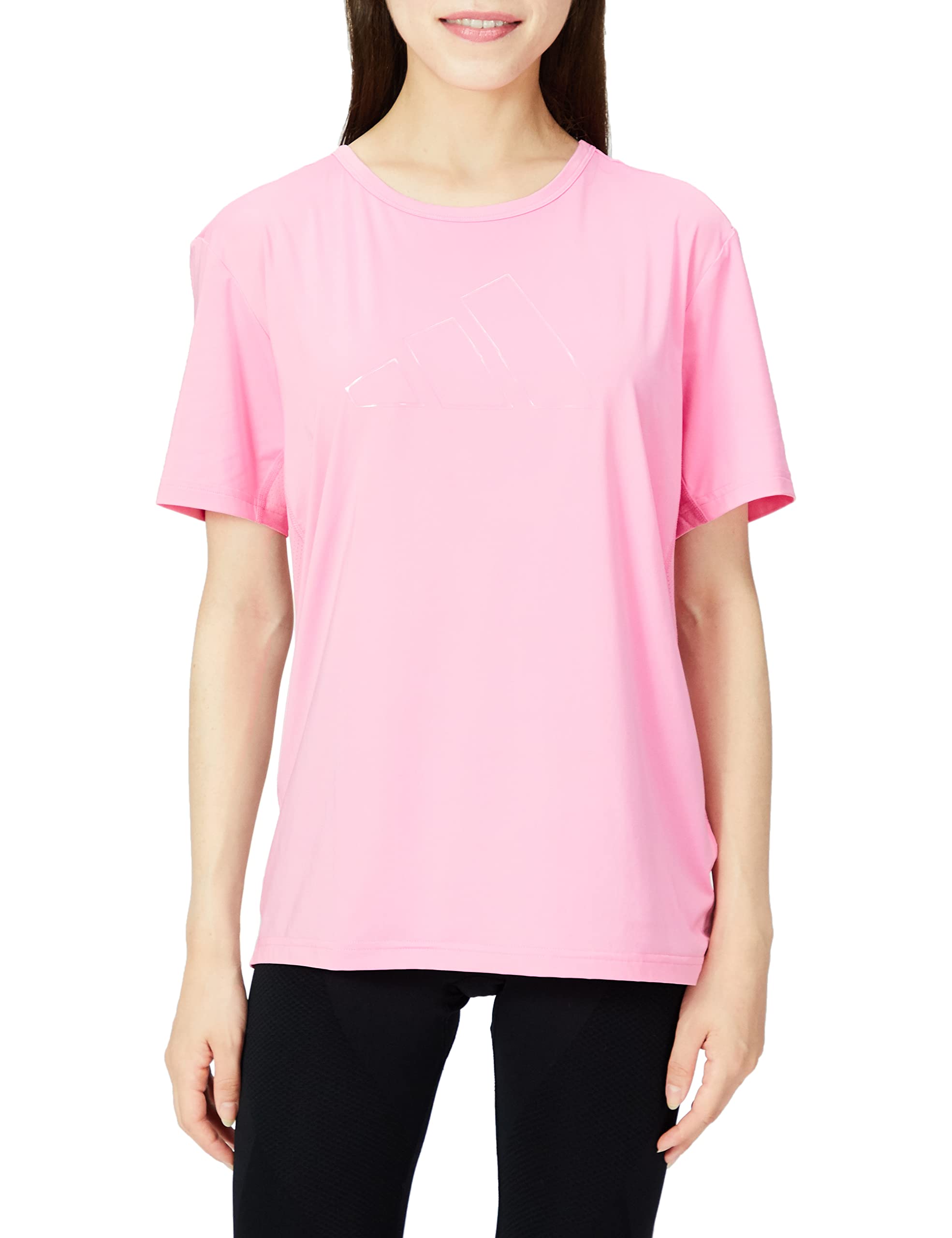 

Adidas Short Sleeve HIIT Short Sleeve N1668 Bliss Pink T-Shirt T-Shirt Women s (HN0068) J/L