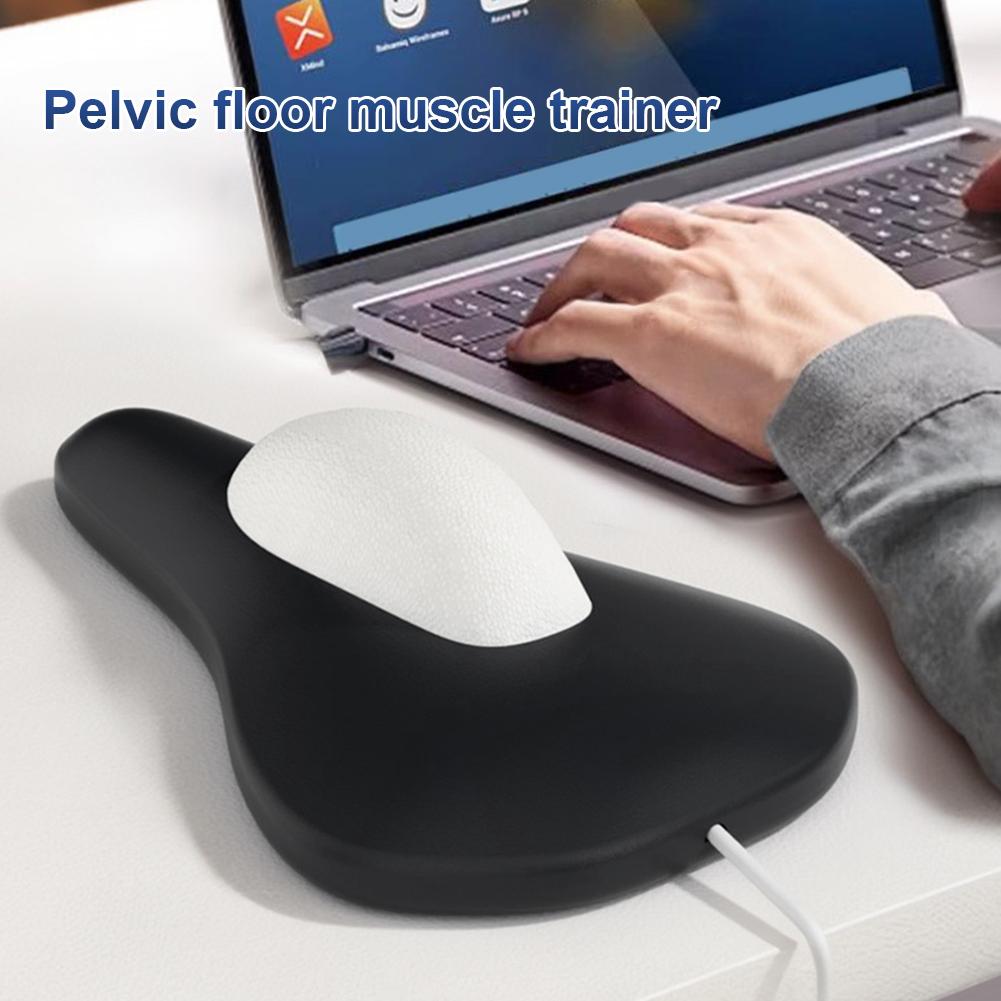 Electric Sit-On-Top Pelvic Trainer Ergonomic Pelvic Floor Strengthening Device Pelvic Floor Muscle Training Device for Men Women