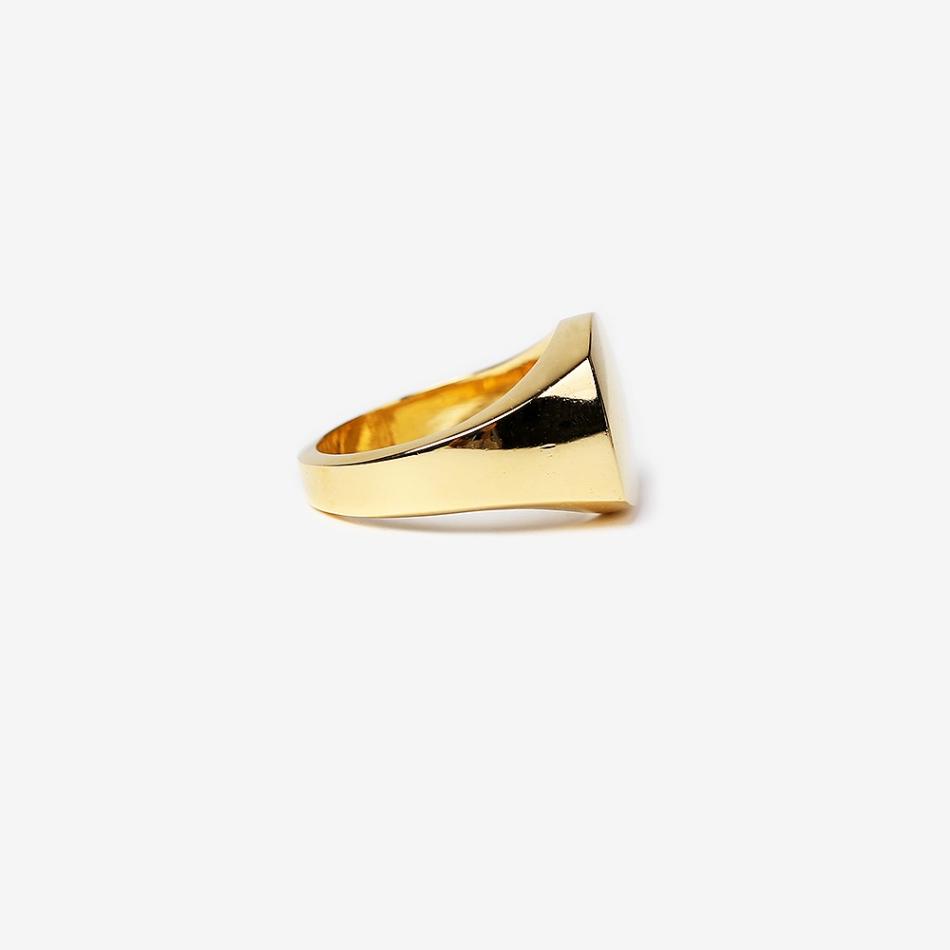 Aekki Gold Id Ring