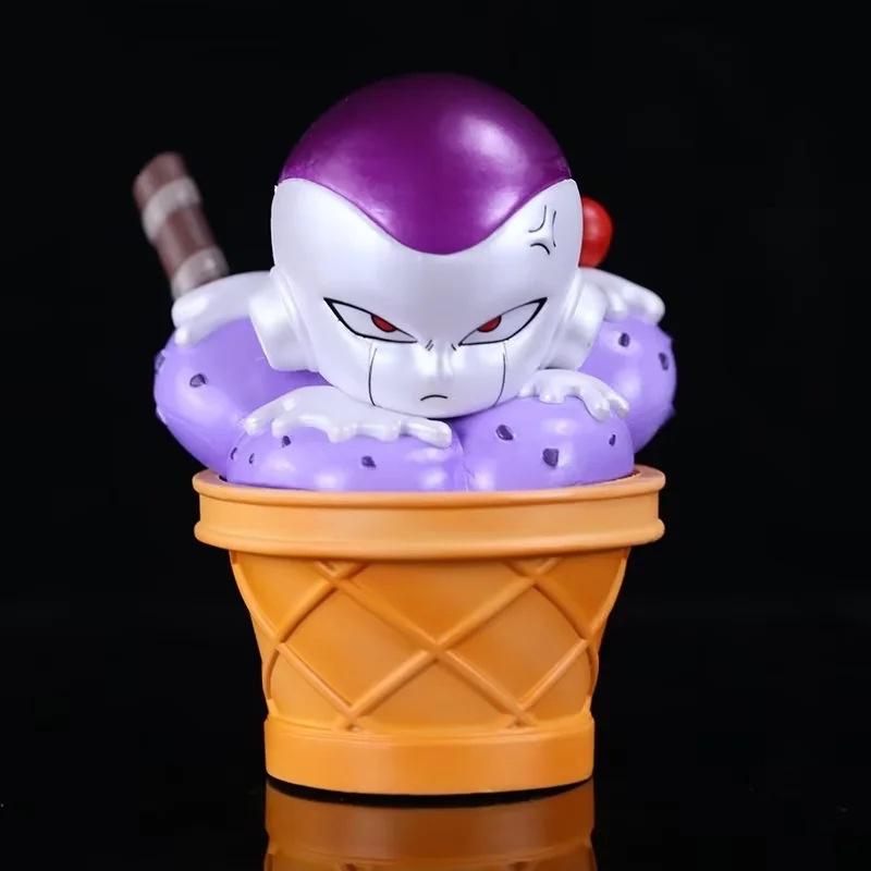 Summer Ice Cream, Cones, Frisa, Dried Food Man, Goku, Vegeta, Boxed Figure