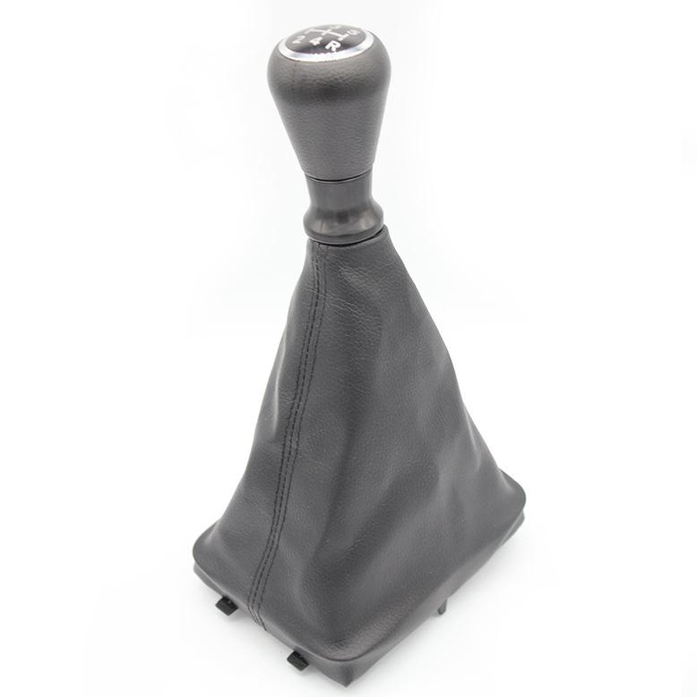 Peugeot 206 Gear Shift Knob & Boot Dust Cover - Black