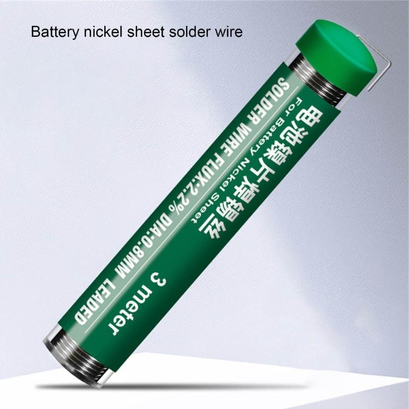 3Pcs Soldering Wire for Battery Metal Board Welding Super Solder Paste Line Seal Roll Electronics Project