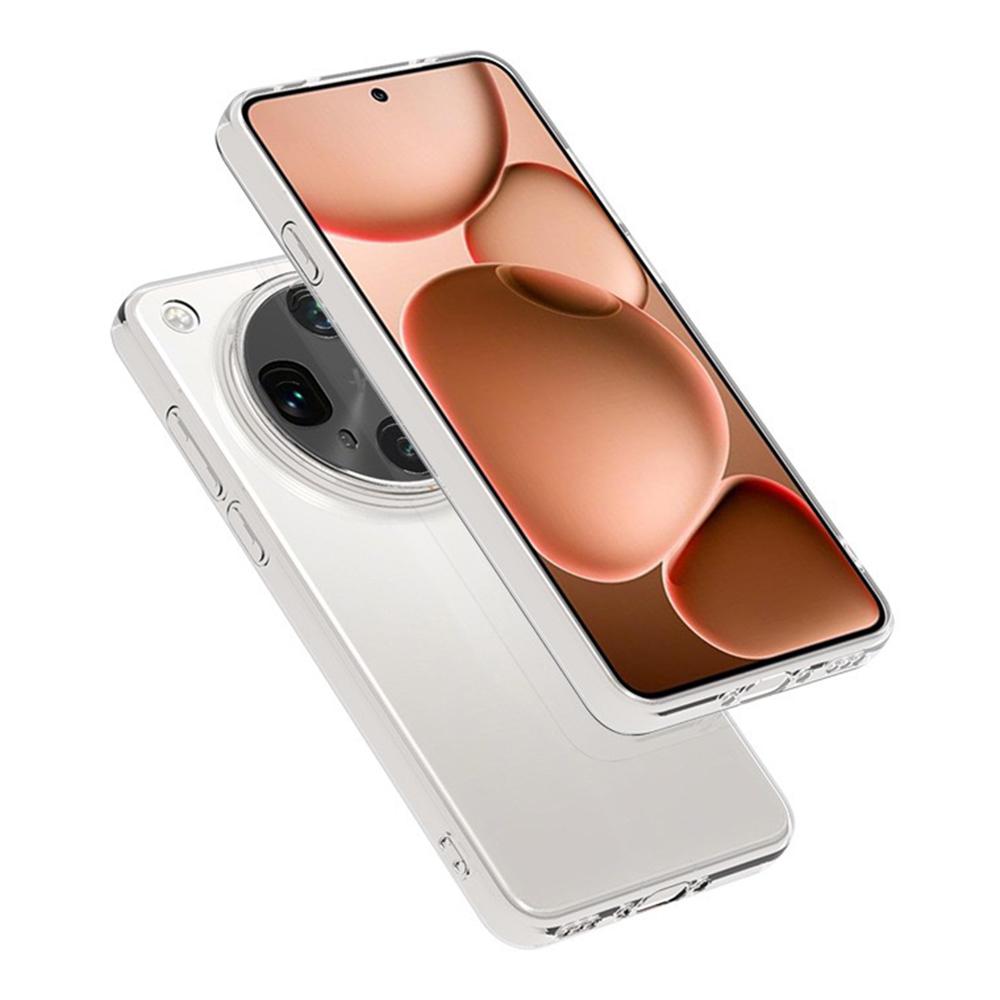 

For Oppo Find X8 Ultra 5G Back Cover Ultra Thin Flexible TPU Clear Phone Case Type A