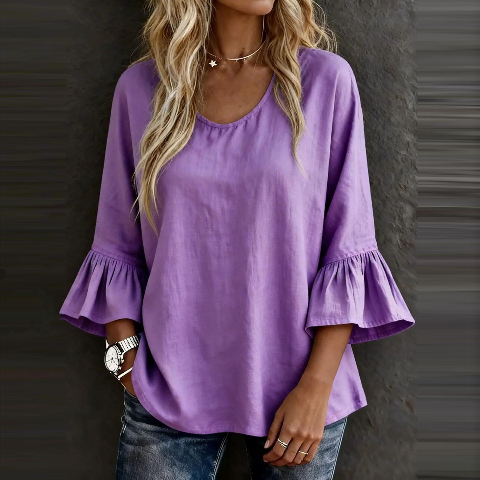 

Tank Top For Women Summer Outfits V Neck T Shirts Trendy Eyelet Sleeveless Basic Beach Vacation Clothes XL