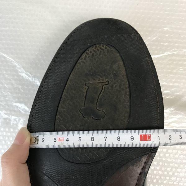 REGAL Imperial Goodyear Leather Wingtip Shoes 26.5E Black Business Shoes(USED)