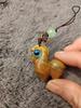 Green Sandalwood Zodiac Animal Guardians Phone Strap & Backpack Pendant