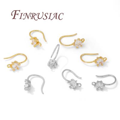Ganchos para Orelhas Banhados a Ouro 18K, Ganchos Franceses Para Brincos, Suprimentos Para Fazer Joias de Brincos DIY