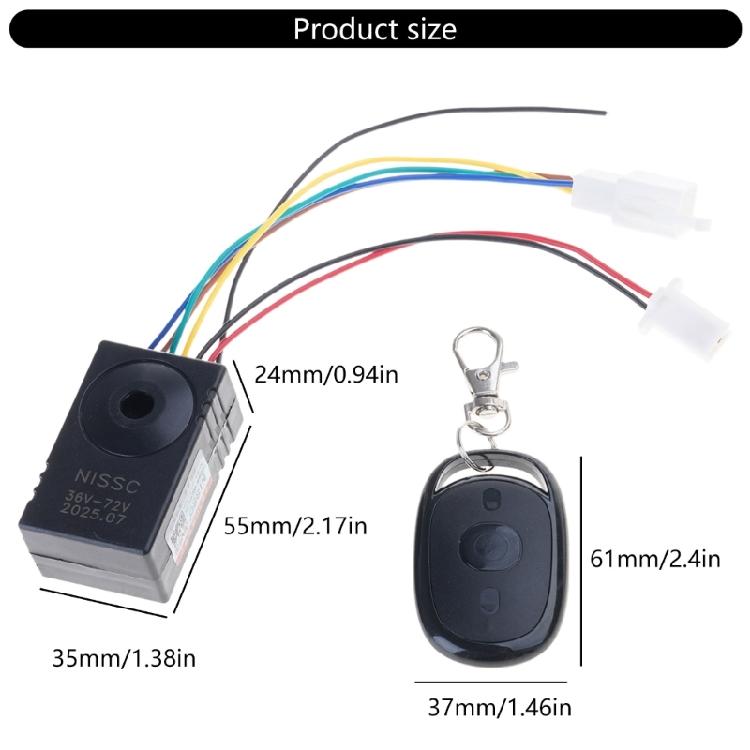 User Friendly Electric Bike Security Alarm with Powerful Siren Waterproof Bike Alarm High Decibel Alarm System for Bike