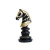 Resin Chess Statue Queen/King/Horse Ornament Optional for Home Office or Study from Durability Resin Elegant
